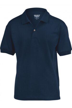 GI8800B Dryblend Classic Fit Youth Jersey Polo Navy