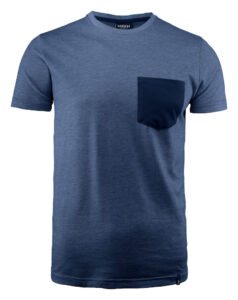 PORTWILLOW T-shirt Donkerblauw Melee