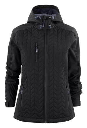 Myers Dames Softshell Black