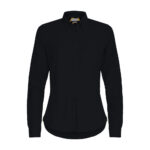 Harvest hemd woman yellow bow 54 Zwart