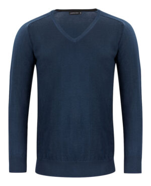 Merino V Sweater Navy