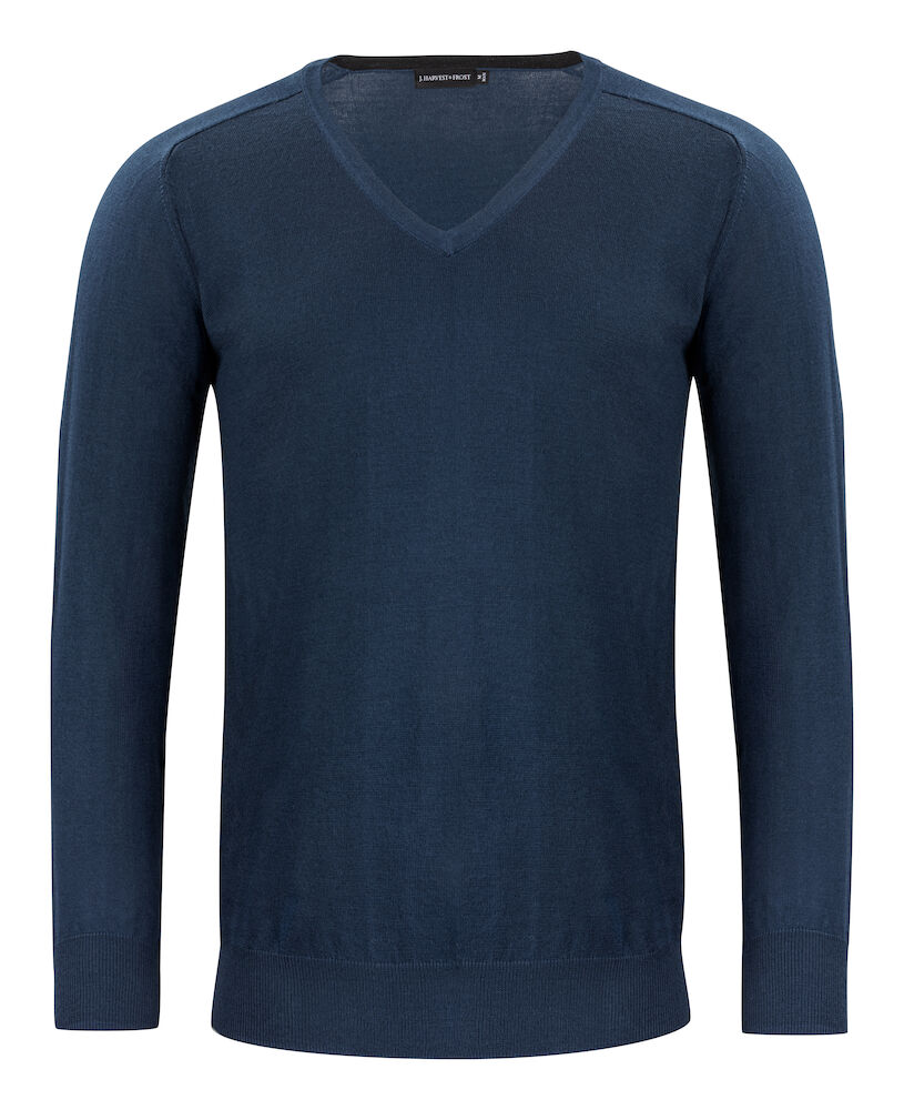 Merino V Sweater Navy