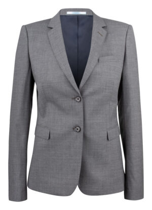 Classic Blazer 20 Woman Grey Melange