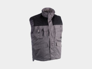 Donar Bodywarmer Grijs/Zwart