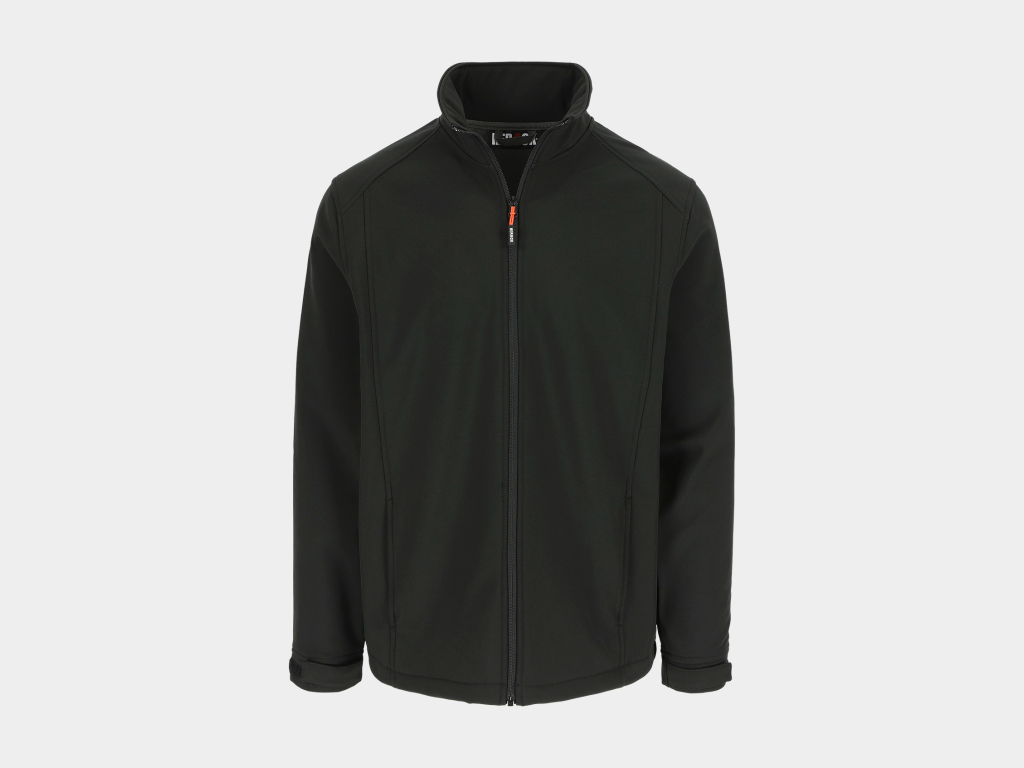 Julius Softshell Jas Zwart