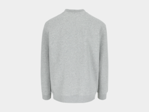 Vidar Sweater Ronde Nek Licht Heather Grijs