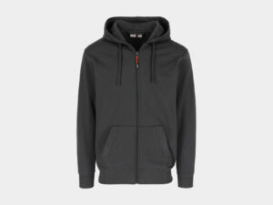 Tobin Hoody met Lange Rits Antraciet