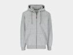 Tobin Hoody met Lange Rits Heather Grey