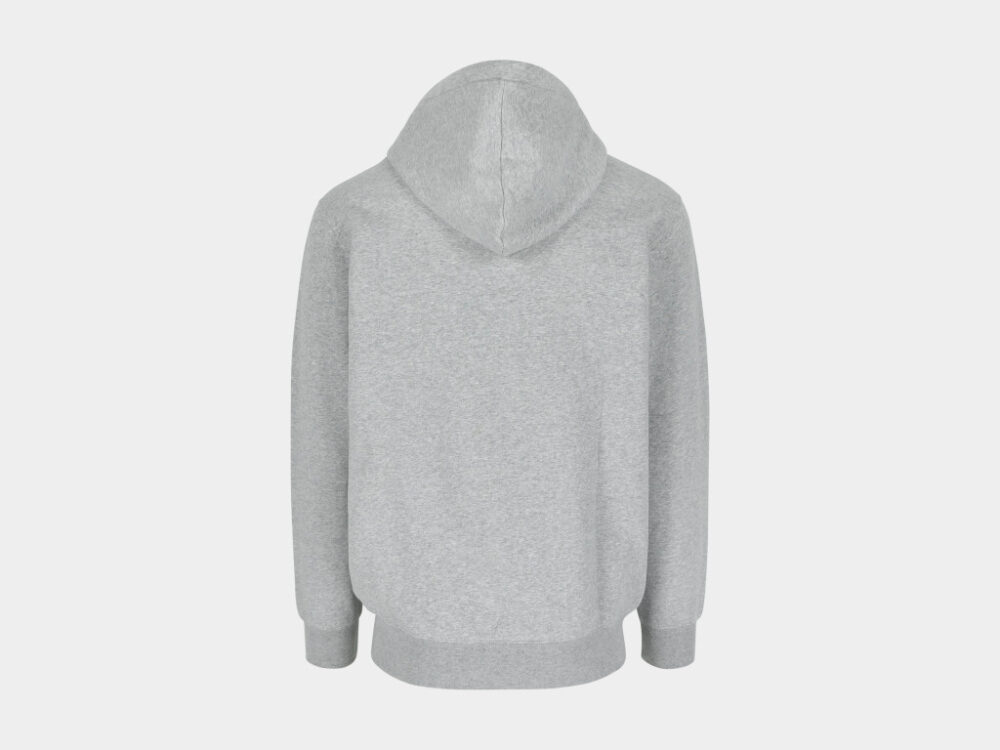 Tobin Hoody met Lange Rits Heather Grey