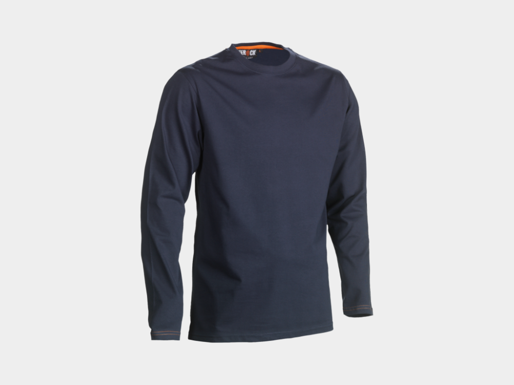 Noet T-shirt Lange Mouwen Marine