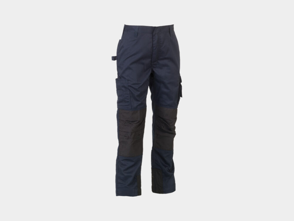 Titan Werkbroek met Kniezakken Marine/Zwart
