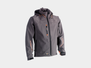 Poseidon Softshell Jas Grijs