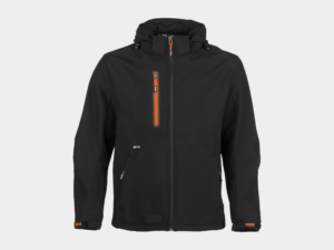 Trystan Softshell Jas Zwart