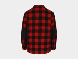Puro Houthakkershemd Flannel Rood/Zwart