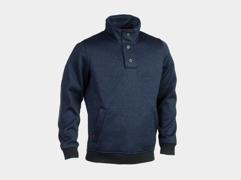 Verus Sweater Chine Marine Mix