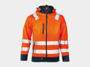 Gregor High-Vis Softshell Oranje/Marine