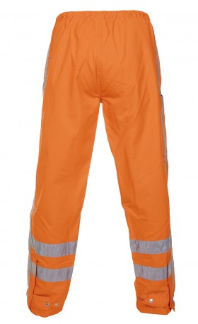 NEEDE High-Vis Regenbroek Simply No Sweat Oranje