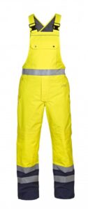 UTTING High-Vis Regenbretelbroek Simply No Sweat Geel/Navy