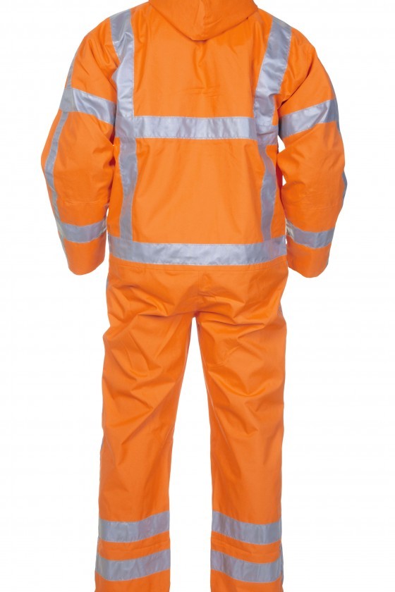 URETERP High-Vis Regenoverall Simply No Sweat Oranje