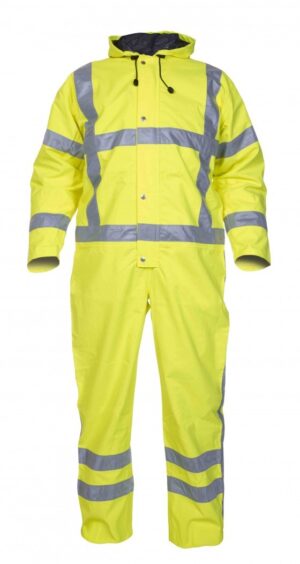 URETERP High-Vis Regenoverall Simply No Sweat Geel