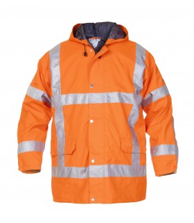 UITDAM High-Vis Regenjas Simply No Sweat Oranje