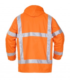 UITDAM High-Vis Regenjas Simply No Sweat Oranje