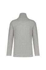 K206 Trucker - Ritskraagsweater Grey Heather / Navy