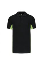 K232 Flag - Tweekleurige Polo Black / Lime