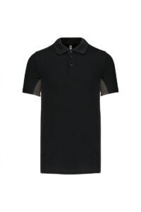 K232 Flag - Tweekleurige Polo Black / Slate Grey