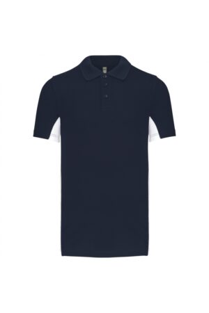 K232 Flag - Tweekleurige Polo Navy / White