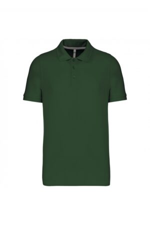 K241 Polo Korte Mouwen Forest Green