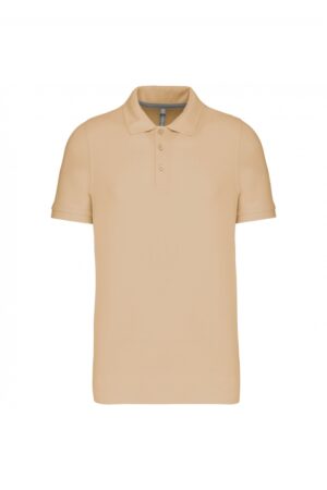 K241 Polo Korte Mouwen Light Sand