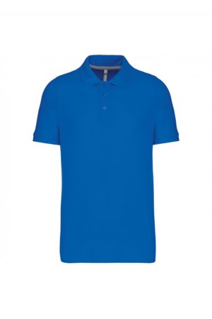 K241 Polo Korte Mouwen Light Royal Blue