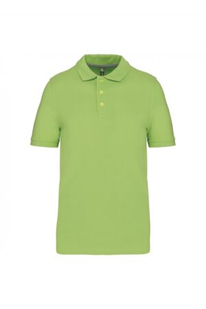 K241 Polo Korte Mouwen Lime