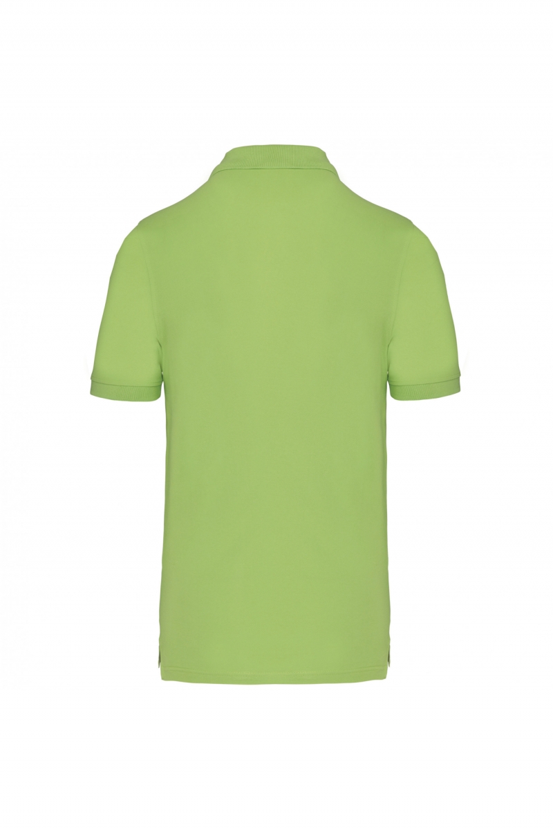 K241 Polo Korte Mouwen Lime