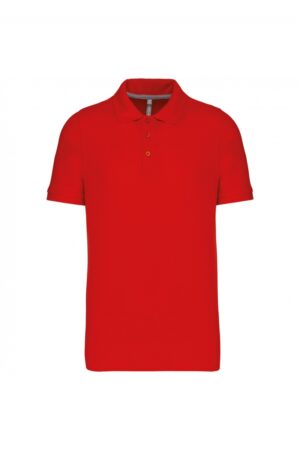 K241 Polo Korte Mouwen Rood