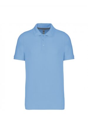 K241 Polo Korte Mouwen Sky Blue