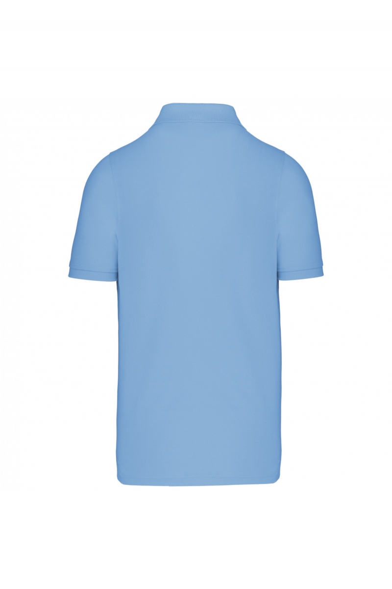 K241 Polo Korte Mouwen Sky Blue