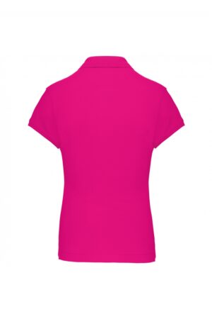K242 Damespolo Korte Mouwen Fuchsia