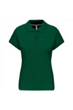 K242 Damespolo Korte Mouwen Kelly Green