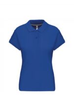 K242 Damespolo Korte Mouwen Light Royal Blue