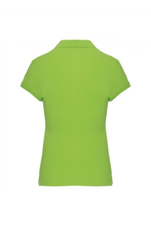 K242 Damespolo Korte Mouwen Lime