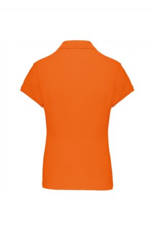 K242 Damespolo Korte Mouwen Oranje