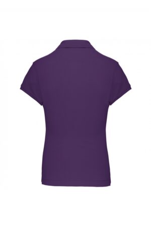 K242 Damespolo Korte Mouwen Purple