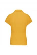 K242 Damespolo Korte Mouwen Yellow
