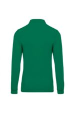 K256 Piqué-Herenpolo Lange Mouwen Kelly Green