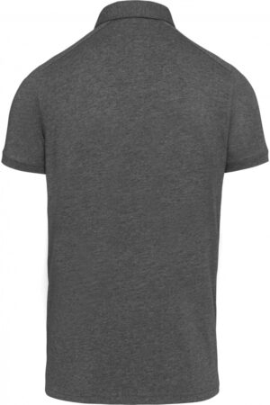 K262 Herenpolo Korte Mouwen Van Jersey Grey Heather