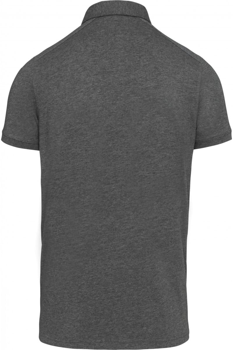 K262 Herenpolo Korte Mouwen Van Jersey Grey Heather