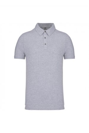 K262 Herenpolo Korte Mouwen Van Jersey Oxford Grey