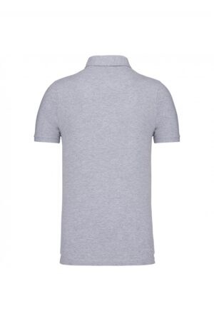 K262 Herenpolo Korte Mouwen Van Jersey Oxford Grey